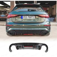 DIFFUSORE AUDI A3 21- LOOK RS3 CON LUCE DI STOP NE