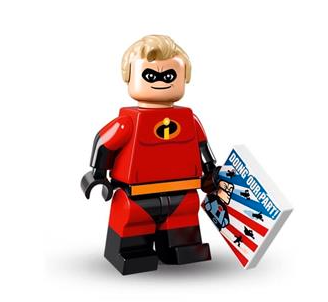LEGO Minifigure Mr. Incredible Disney, Serie 1