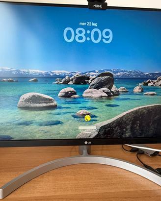 Monitor LG 27" Full HD IPS - Tastiera - Mouse