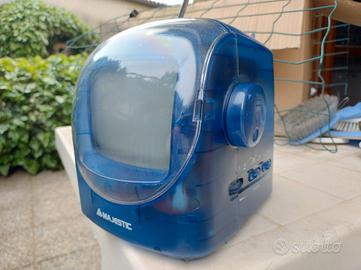 radio vintage Majestic con TV (analogica leggi des