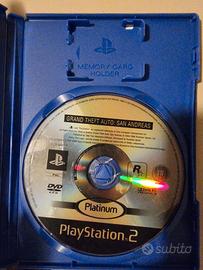 gta San Andreas platinum ps2 solo disco