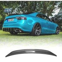 SPOILER AUDI A5 COUPE 07-16 LOOK RS5 CARBONIO