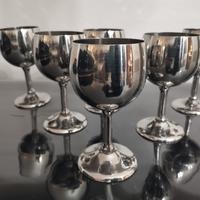 Bicchieri Calici acciaio inox 18/10 da 100ml