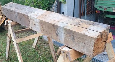 travi in legno 