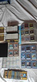 Lotto carte YuGiOh + Accessori