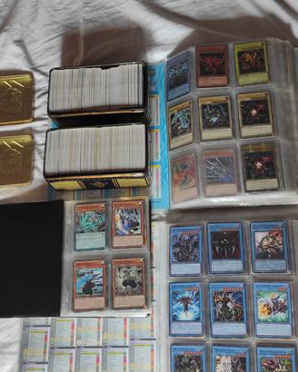 Lotto carte YuGiOh + Accessori (Leggete la desc)