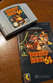 Donkey Kong 64 PAL + Manuale Originale