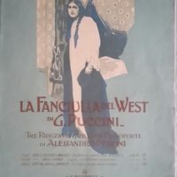Spartito La fanciulla del west