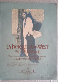 Spartito La fanciulla del west