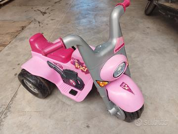 Moto elettrica a batteria per bambina