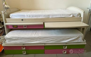 2 lettini a incastro