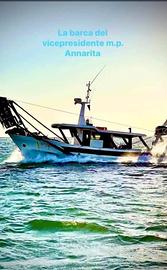 Barca professionale pesca vongole