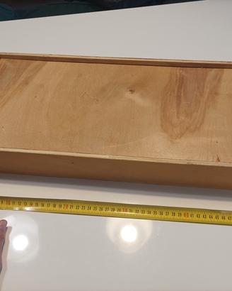 scatola legno con coperchio 