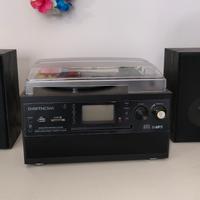 Giradischi Vinile/AUX/CD/cassette/FM/AM/Bluetooth