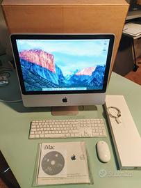 IMac 20" 2009 SSD 8Gb tastiera mouse bluetooth