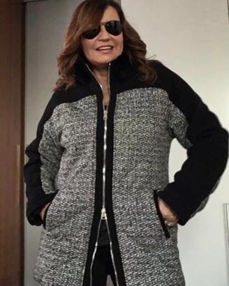 Cappotto Giubbotto donna collo visone tg. M-L
