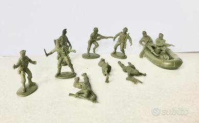 Soldatini di plastica Commandos inglesi