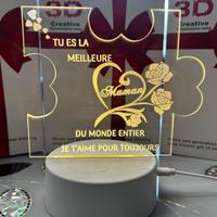 Lampada 3D per la mamma