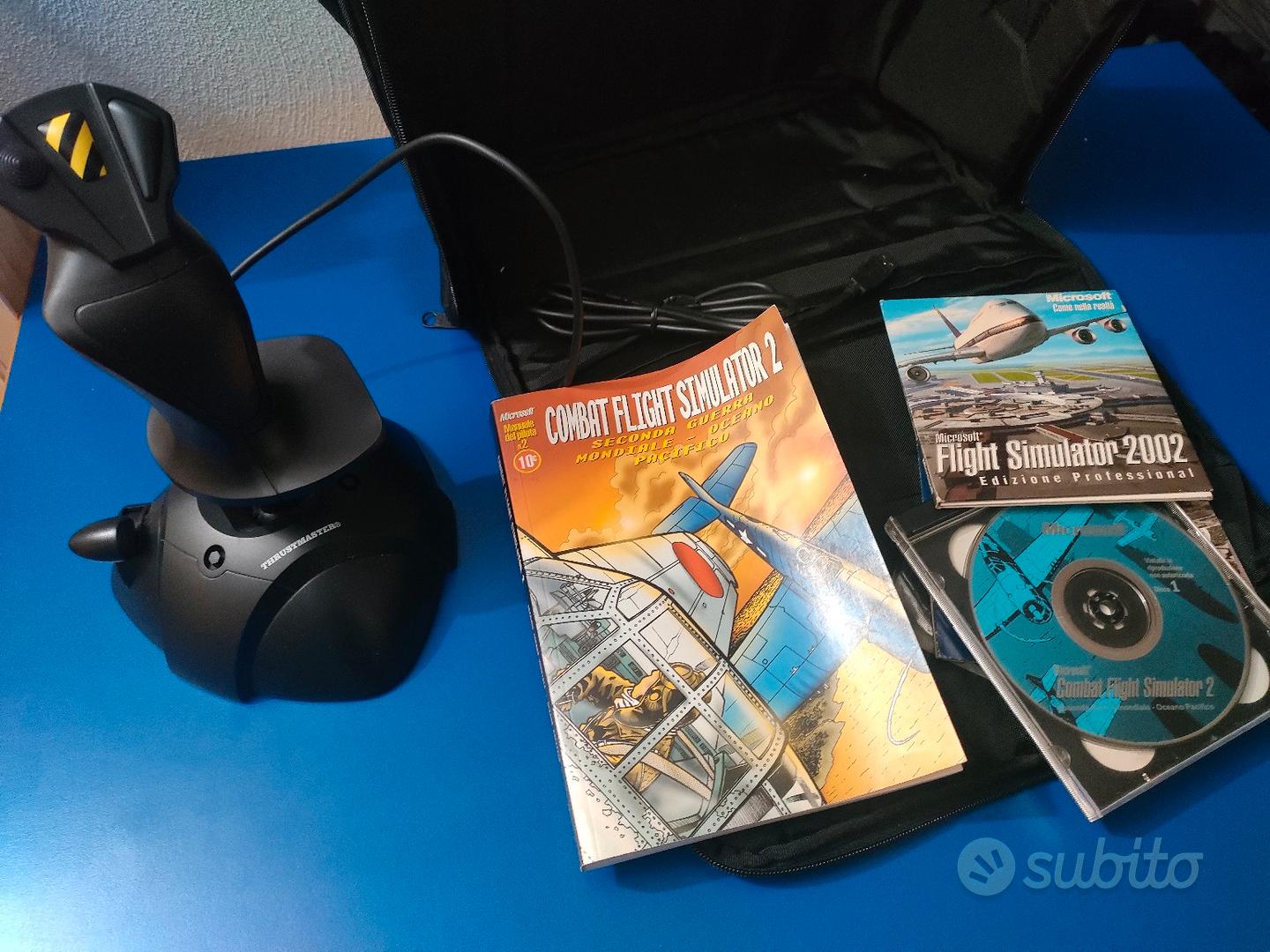Kit Simulazione Volo PC: Joystick Thrustmaster - Console e Videogiochi ...