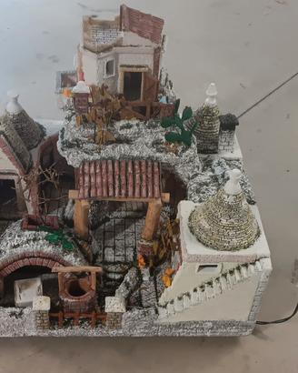 Presepio in polistirolo artigianale 