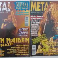 Metal Shock 12 Numeri anno 1996 anche separati