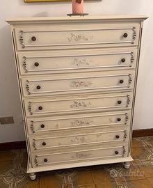 Mobile settimino in stile veneziano, anni 1950