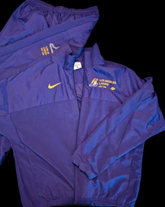 tuta intera Los Angeles Lakers taglia M dry fit