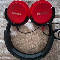 Cuffie rosse Phillips Rosse (SHL3000)