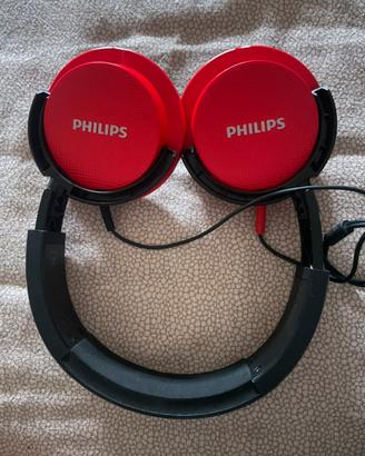 Cuffie rosse Phillips Rosse (SHL3000)