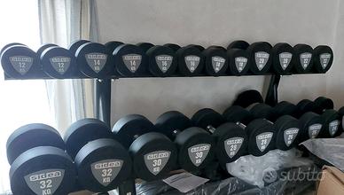 Manubri e rastrelliera professiinali Sidea