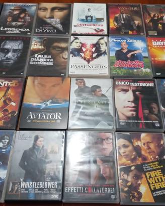 Dvd di vario genere.
