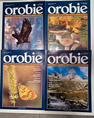 Lotto di 4 riviste Orobie nuove 