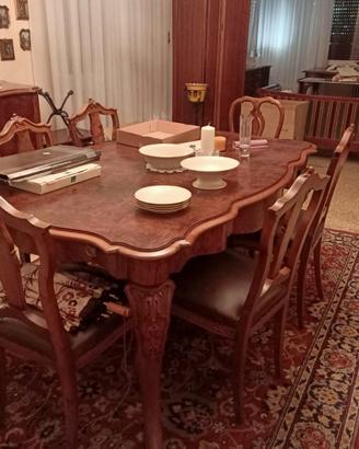Mobili barocco veneziano anni 50 in radica
