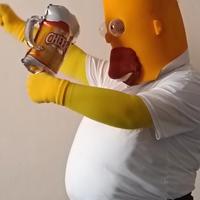 Homer Simpson carnevale adulto adulti uomo donna 