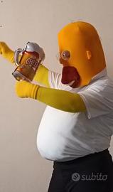 Homer Simpson carnevale adulto adulti uomo donna 