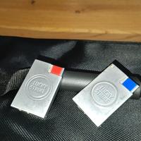 Coppia Accendini Vintage LUCKY STRIKE a Calamita