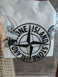 NUOVA maglia Stone Island bianca originale