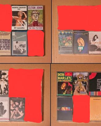 lotto musicassette artisti vari 