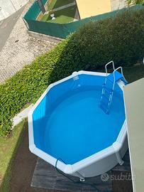 Piscina fuori terra  GRE 300x120