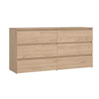 Cassettiera H:70 X L:138 X L:41 Con 6 Cassetti