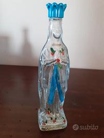 Madonna statuetta souvenir vetro Lourdes  vintage