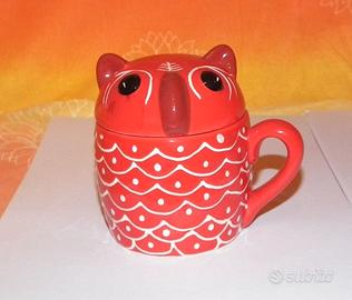 Tazza in porcellana souvenir di villa d'Es