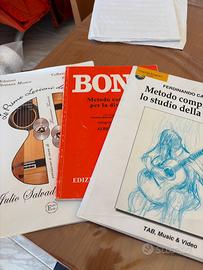 Lotto 3 Libri Chitarra - Bona, Carulli, Sagreras