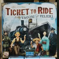 Ticket to ride vagoni e Velieri