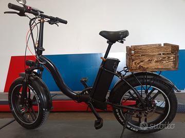 bici elettrica fat bike 24 pollici 
