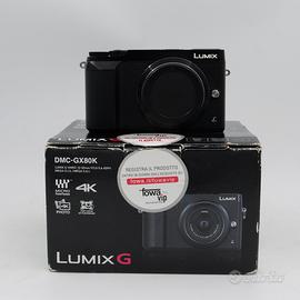 Panasonic GX80 Body Black Usata 2.100 scatti
