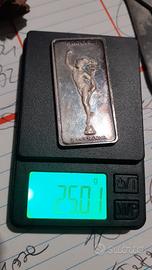 lingotto argento 999 grammi 25 produttore 1 AR