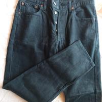 Jeans uomo Levi'S colore nero tinta unita