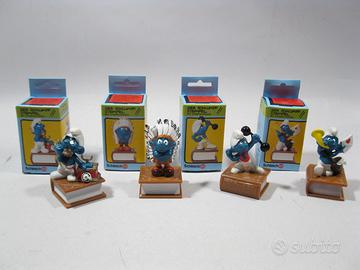 Schleich Timbri dei Puffi in scatola