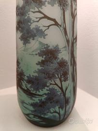 Vaso stile Émile Gallé